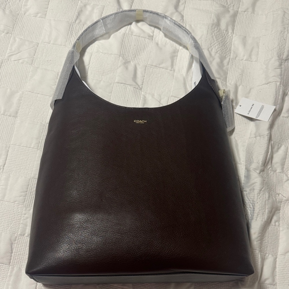 Coach Maple Leather Hobo Bag